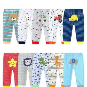Pantalones Pack Set 5 Calzas De Algodón Bebe (niño)